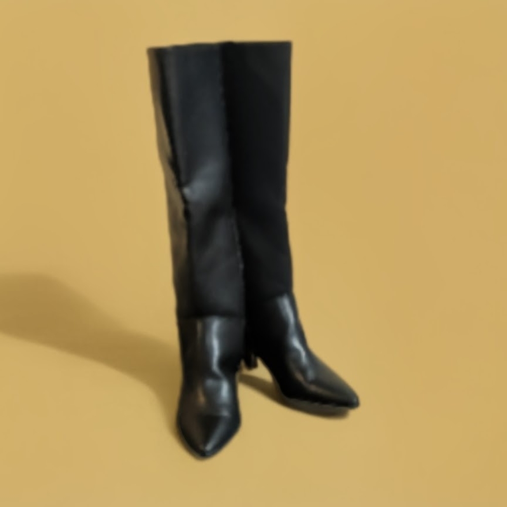 Apt. 9 Black Over-The-Knee Pointed Toe Boots